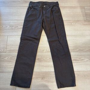 Levi's Straight Jeans in Dark Brown